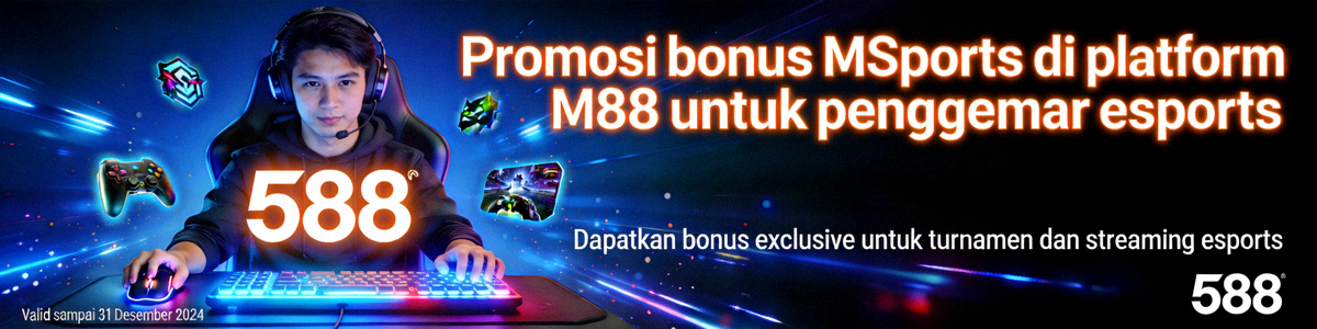 Promosi bonus MSports di platform M88 untuk penggemar esports